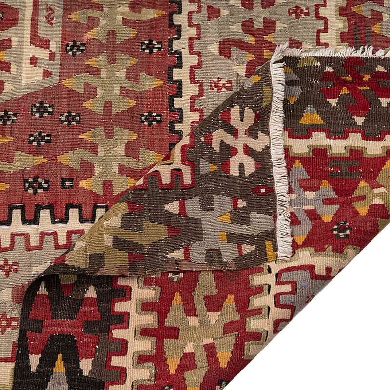 Vintage Esme Kilim Rug - 5' 4" x 10' 5" (64" x 125") - K0071033