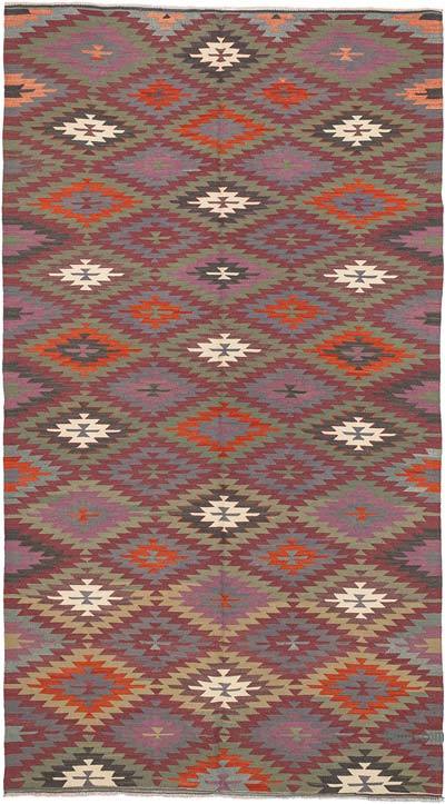 Alfombra Vintage Afyon Kilim - 164 cm x 295 cm