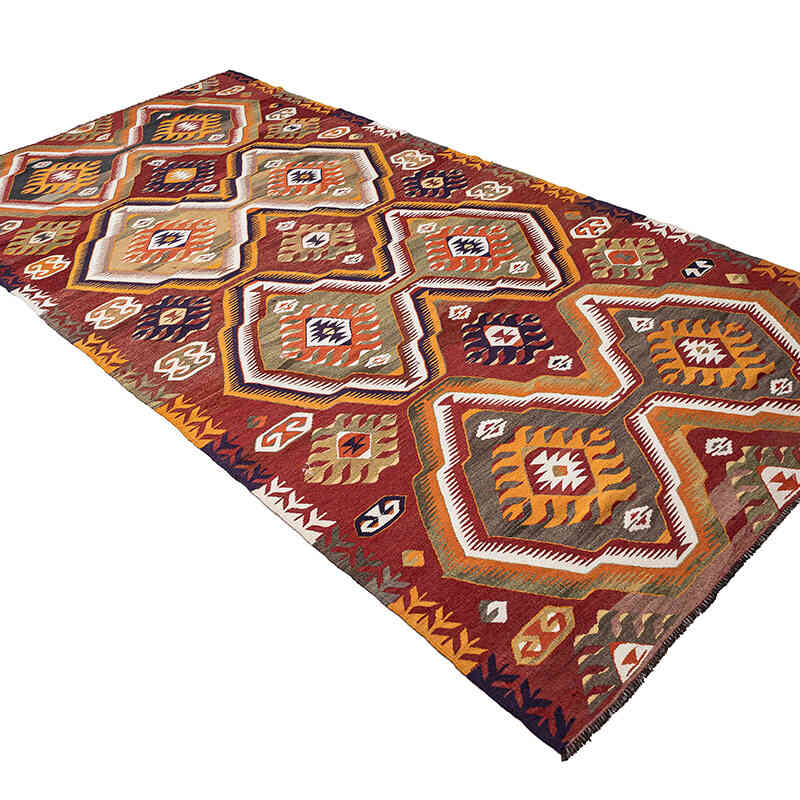 Alfombra Vintage Mut Kilim - 166 cm x 333 cm - K0071038