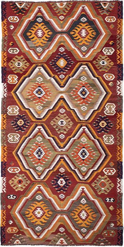 Vintage Mut Kilim Rug - 5' 5" x 10' 11" (65" x 131")