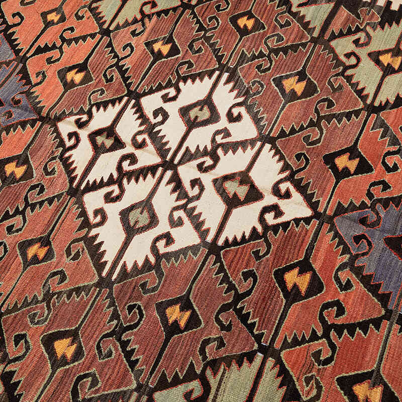 Vintage Sivrihisar Kilimi - 165 cm x 380 cm - K0071039