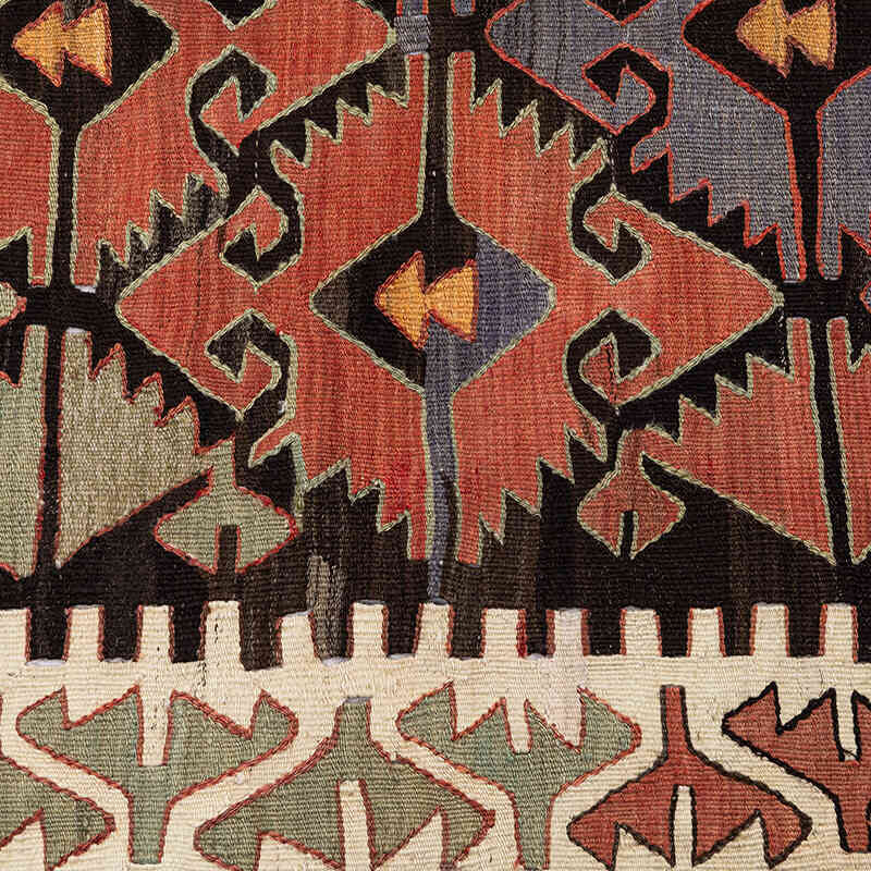 Vintage Sivrihisar Kilimi - 165 cm x 380 cm - K0071039