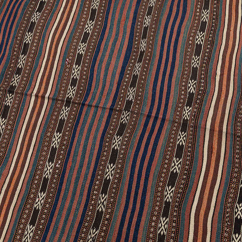 Vintage Balikesir Kilim Rug - 4' 1" x 6' 6" (49" x 78") - K0071042
