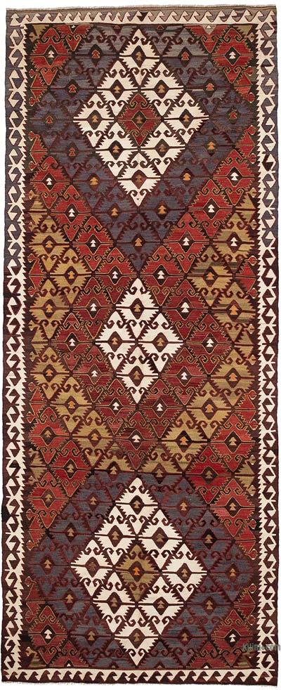 Turkish kilim Rug , persian embroidery rug 3.2 x 3.2 popular ft , handmade runner rug , area rug , kilim rug 137 x 95 cm 4.5 x 3.1 feet no : 1058