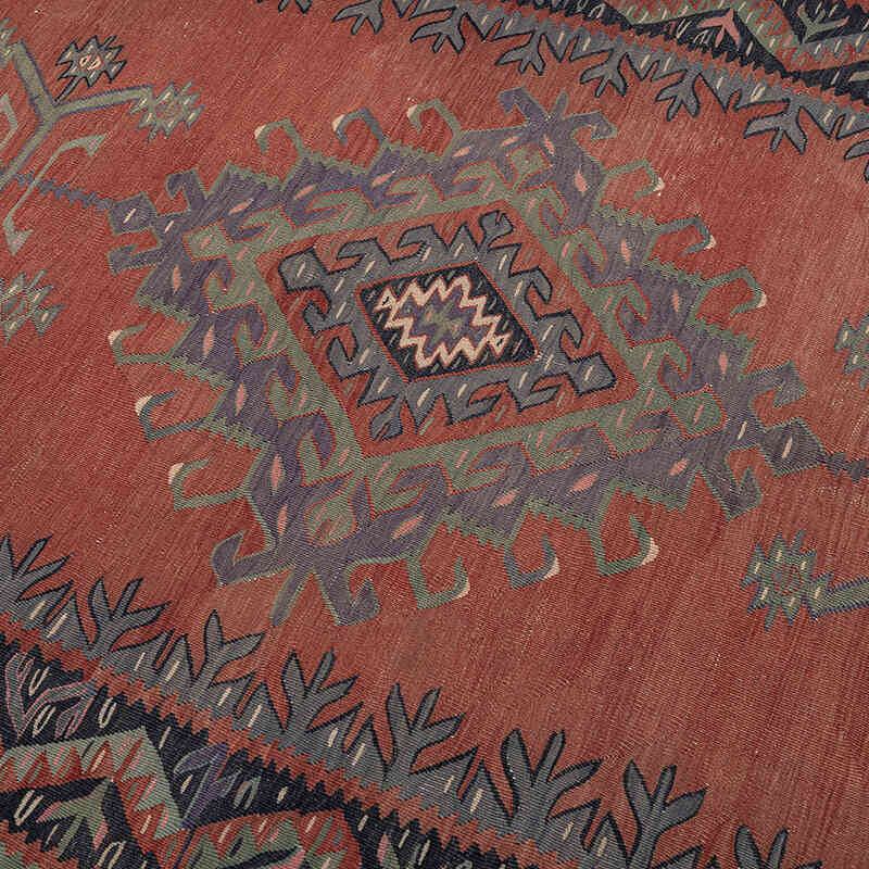 Vintage Oushak Kilim Rug - 5' 9" x 9' 9" (69" x 117") - K0071051