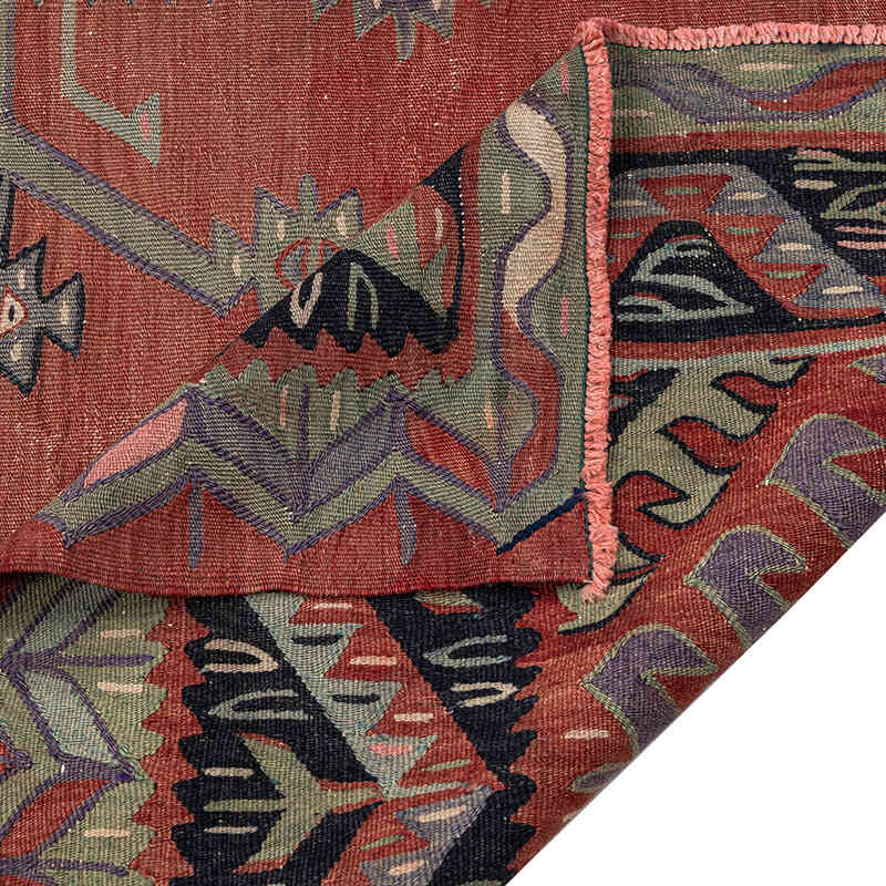 Vintage Oushak Kilim Rug - 5' 9" x 9' 9" (69" x 117") - K0071051