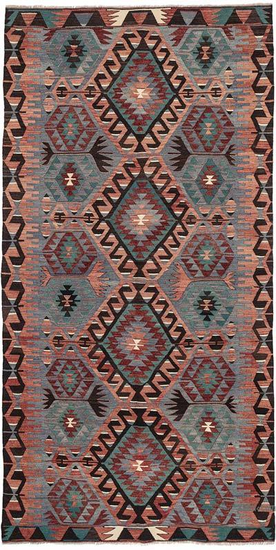 Alfombra Vintage Esme Kilim - 163 cm x 322 cm
