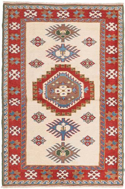 Vintage Turkish Hand-Knotted Rug - 3' 7" x 5' 3" (43" x 63")