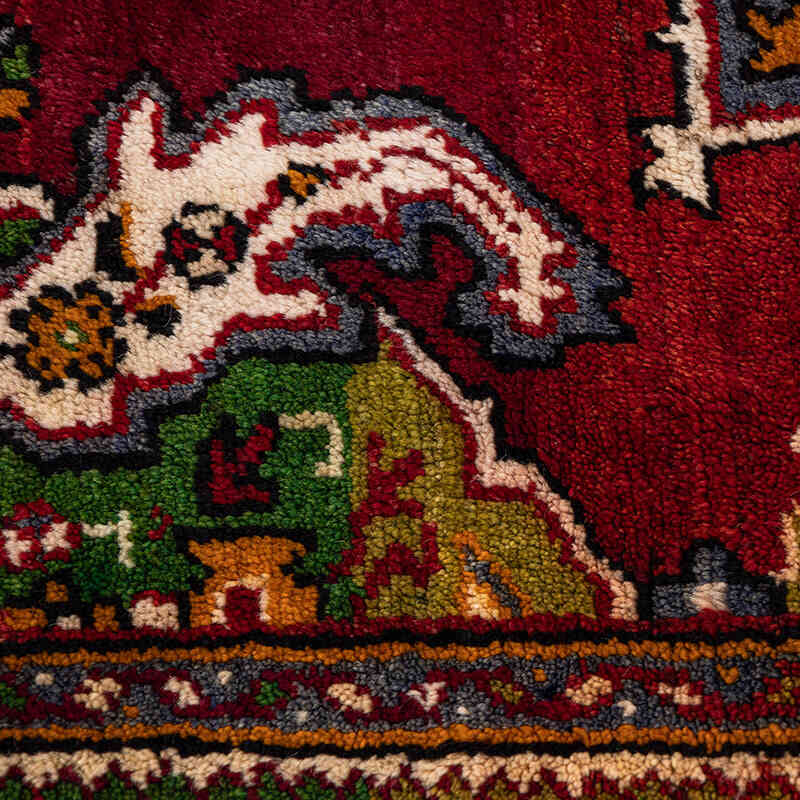 Vintage Turkish Hand-Knotted Rug - 3' 9" x 4' 9" (45" x 57") - K0071088