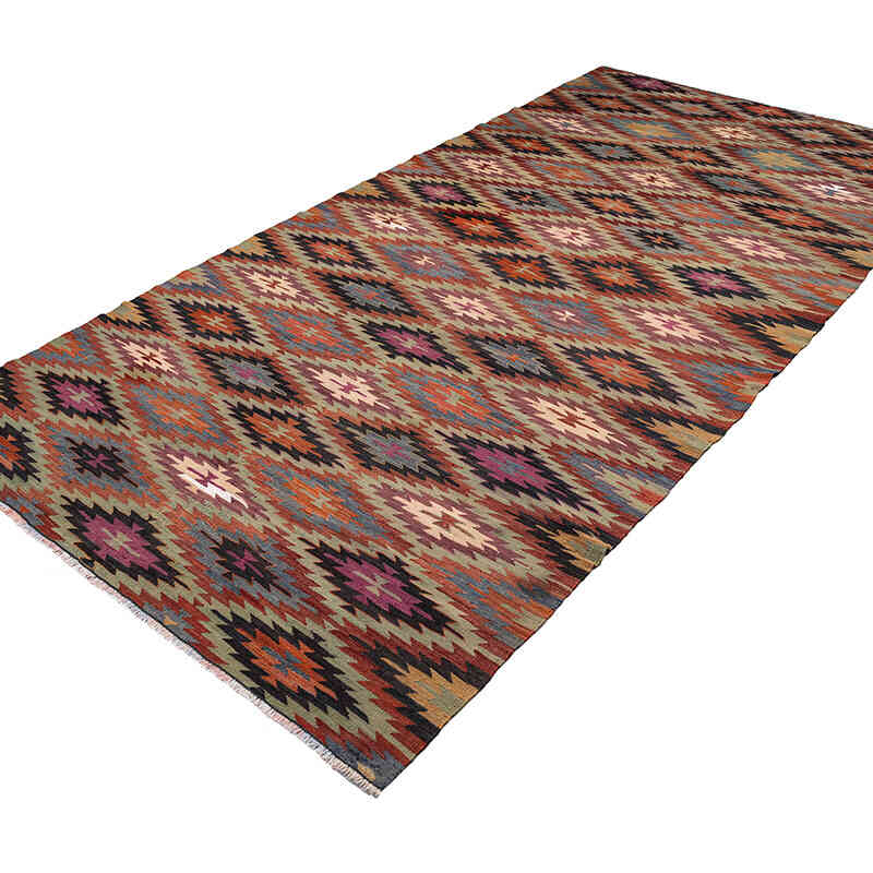 Alfombra Vintage Afyon Kilim - 156 cm x 316 cm - K0071091