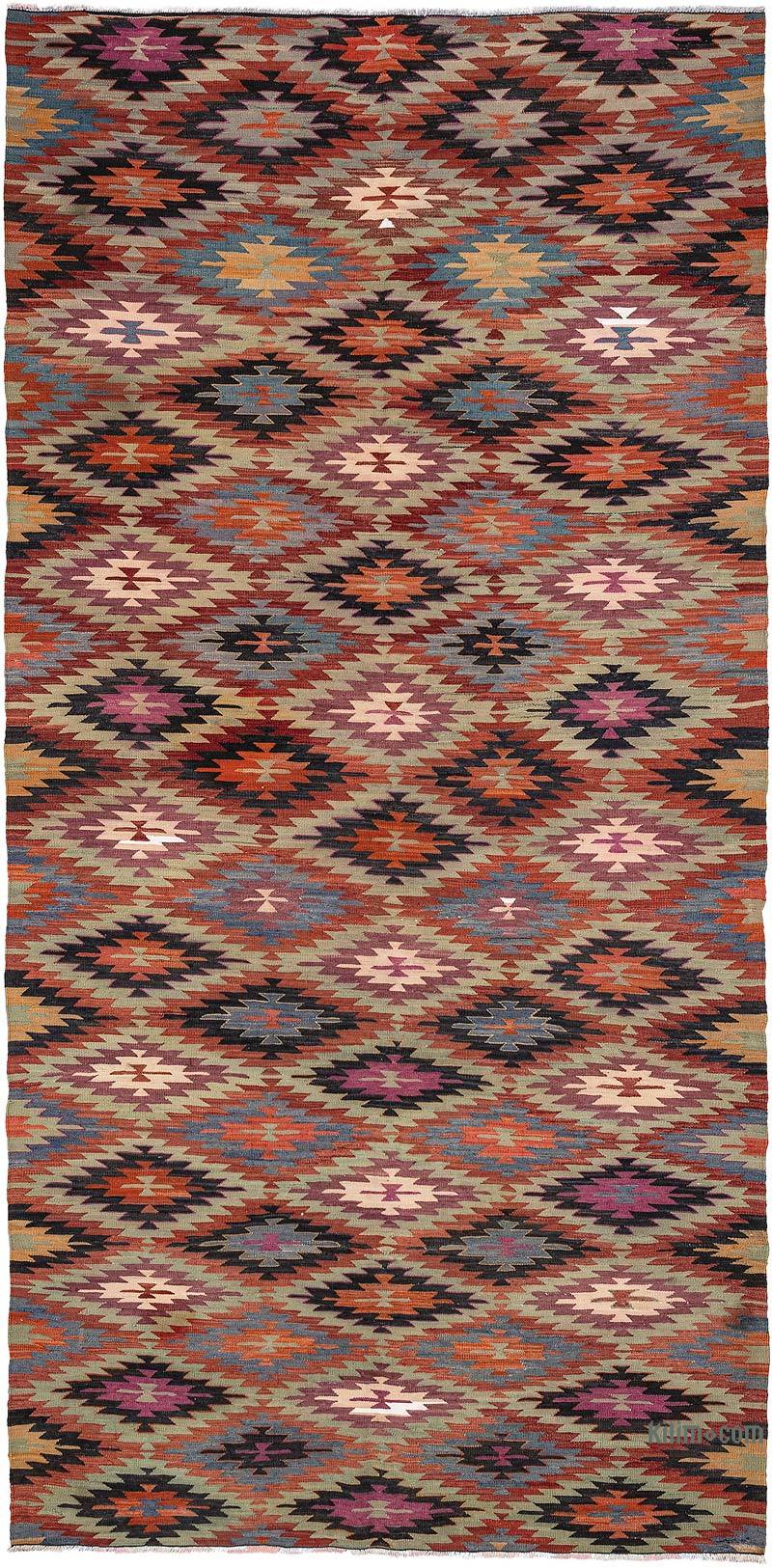 Alfombra Vintage Afyon Kilim - 156 cm x 316 cm - K0071091