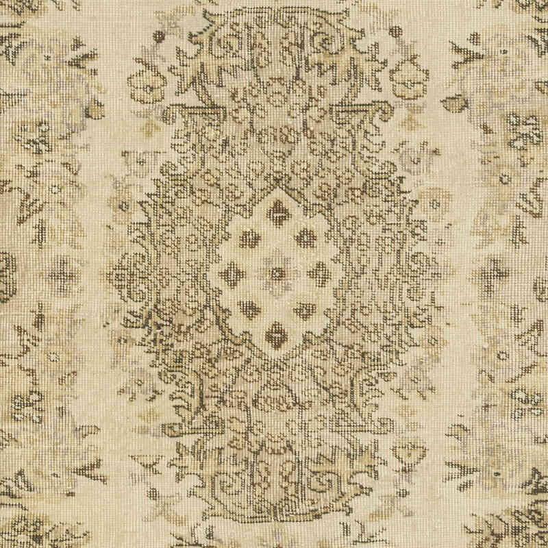 Alfombra Vintage Turca Anudada a Mano - 116 cm x 208 cm - K0071103