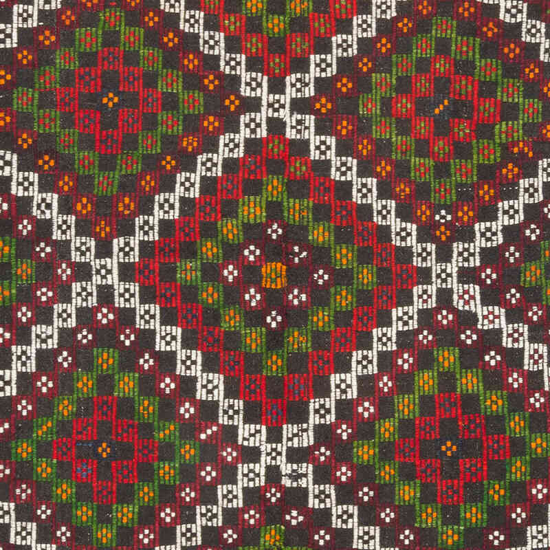 Vintage Anatolian Jijim Rug - 5'  x 9' 7" (60" x 115") - K0071117