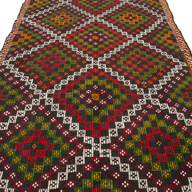 Vintage Anatolian Jijim Rug - 5'  x 9' 7" (60" x 115") - K0071117