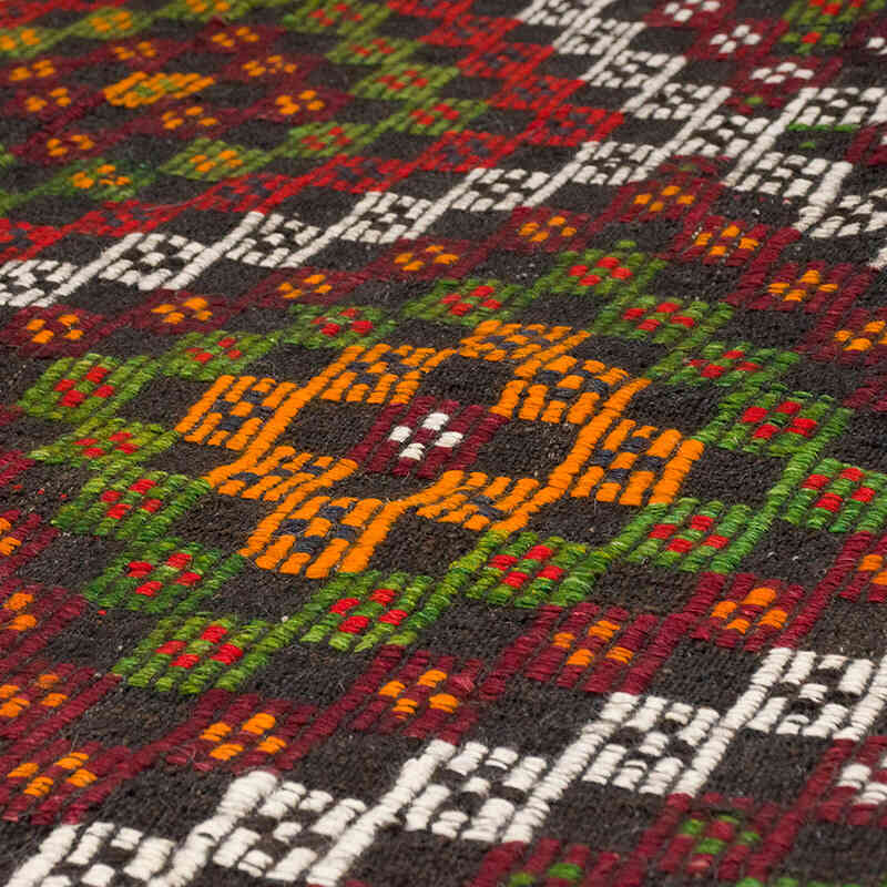 Vintage Anatolian Jijim Rug - 5'  x 9' 7" (60" x 115") - K0071117