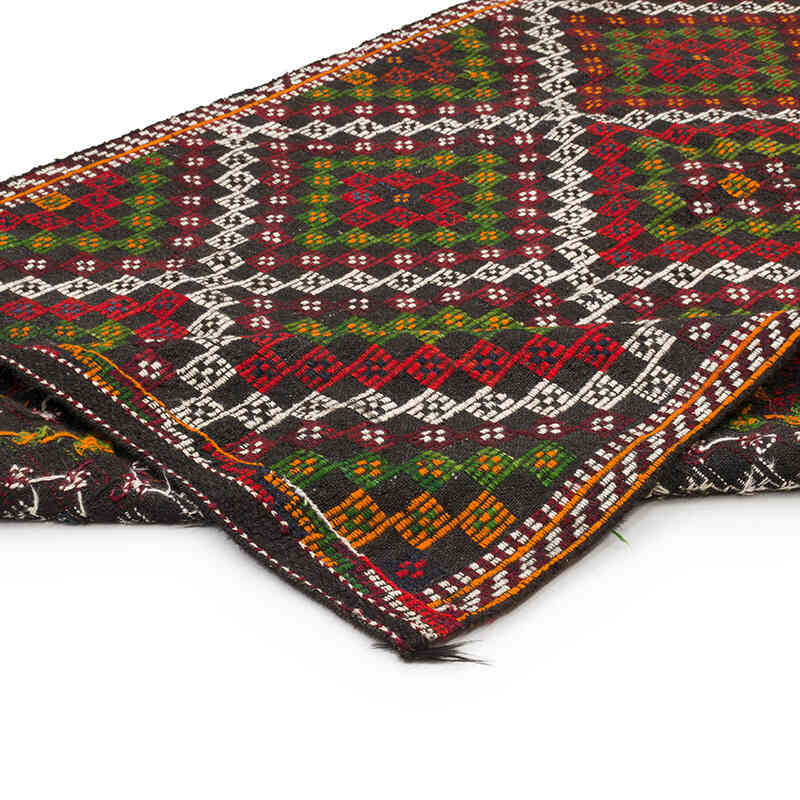 Vintage Anatolian Jijim Rug - 5'  x 9' 7" (60" x 115") - K0071117