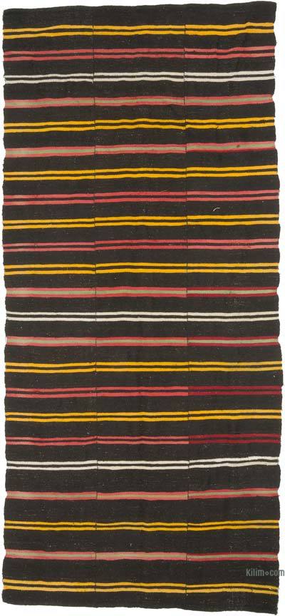 Vintage Anatolian Kilim Rug - 5' 8" x 12' 6" (68" x 150")