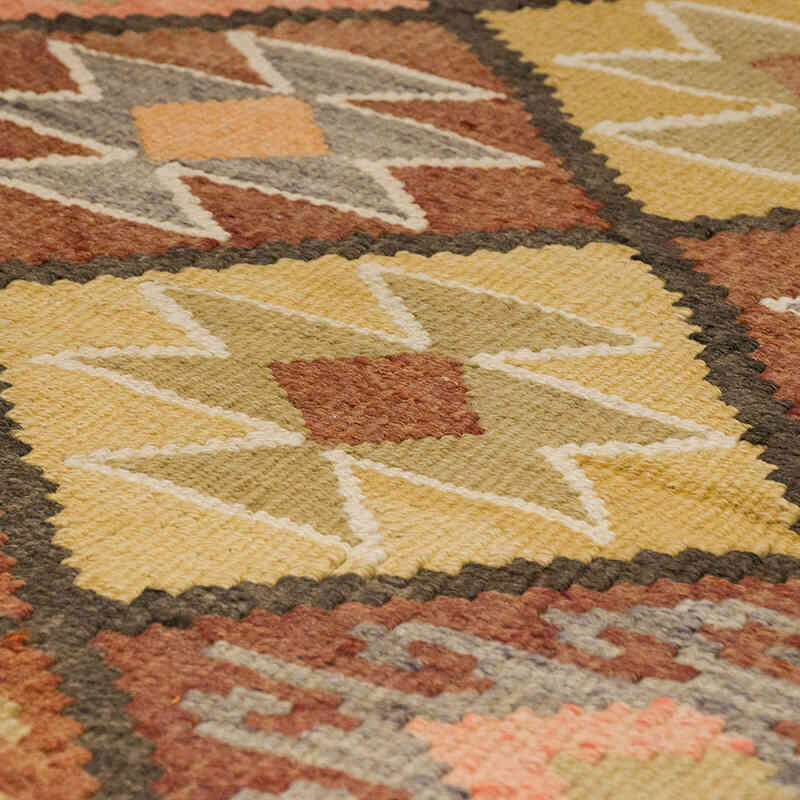 Alfombra Kilim Tribal Vintage - 86 cm x 402 cm - K0071123