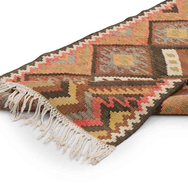 Alfombra Kilim Tribal Vintage - 86 cm x 402 cm - K0071123