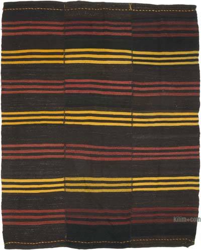 Vintage Anatolian Kilim Rug - 6' 9" x 8' 8" (81" x 104")