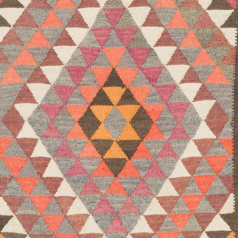 Vintage Anadolu Kilim Yolluk - 94 cm x 364 cm - K0071130