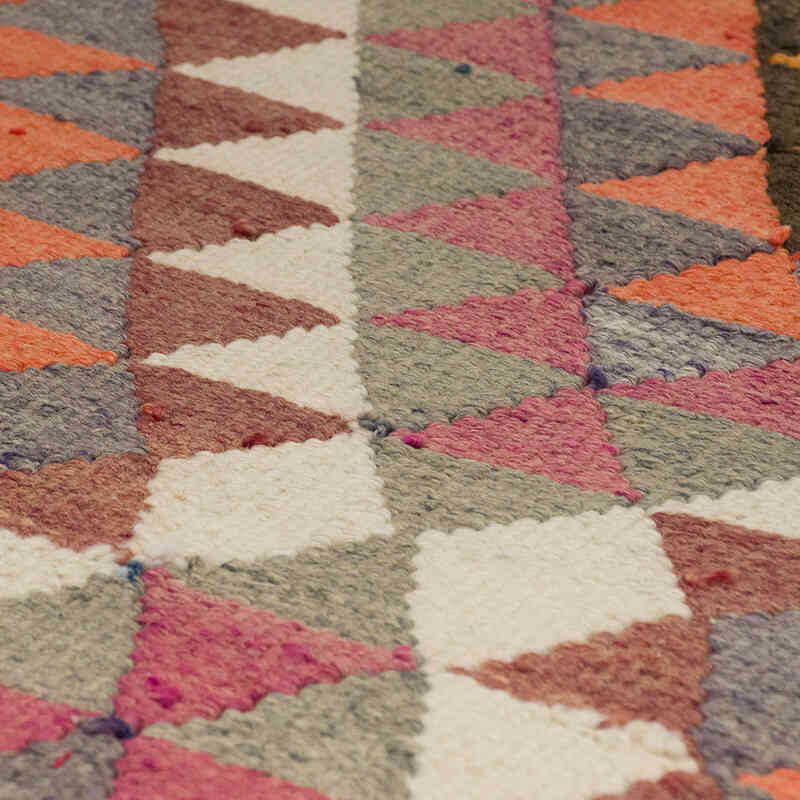 Vintage Anadolu Kilim Yolluk - 94 cm x 364 cm - K0071130