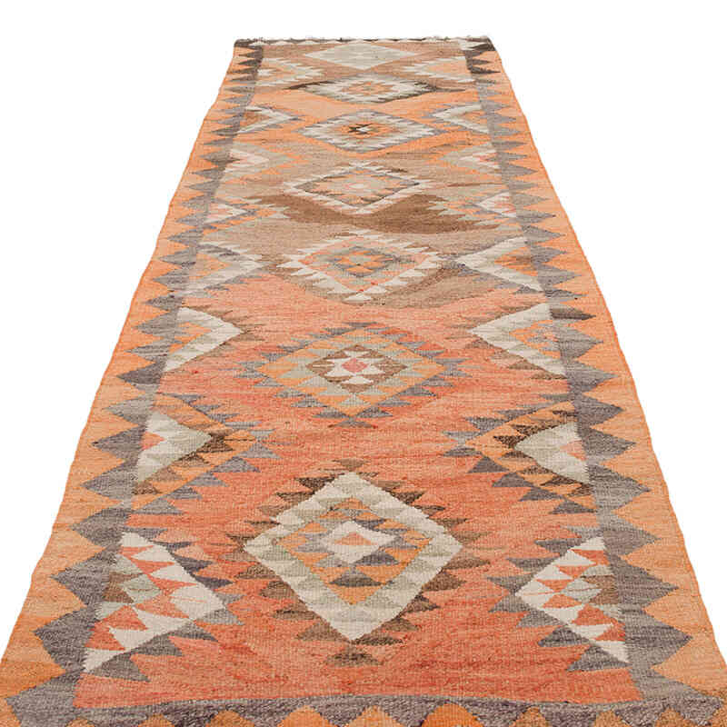 Alfombra Kilim Tribal Vintage - 97 cm x 317 cm - K0071139