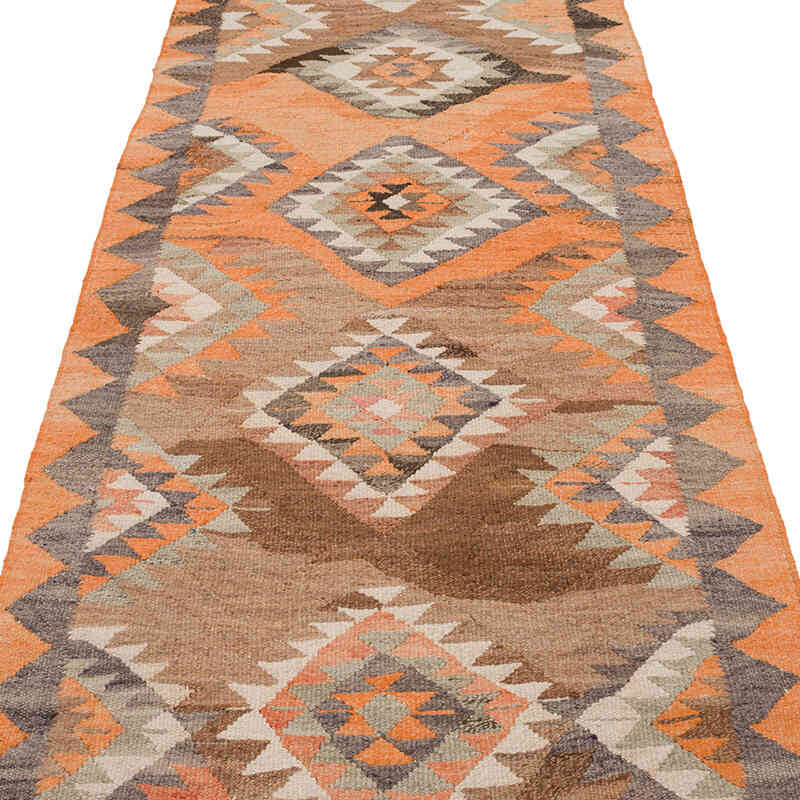 Alfombra Kilim Tribal Vintage - 97 cm x 317 cm - K0071139