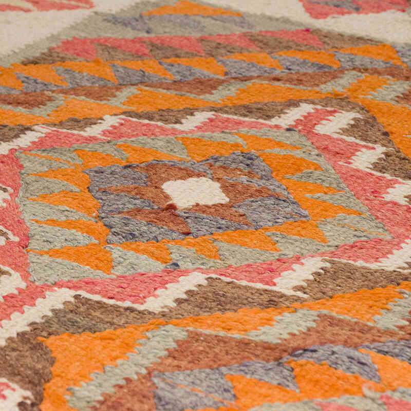 Alfombra Kilim Tribal Vintage - 95 cm x 330 cm - K0071146