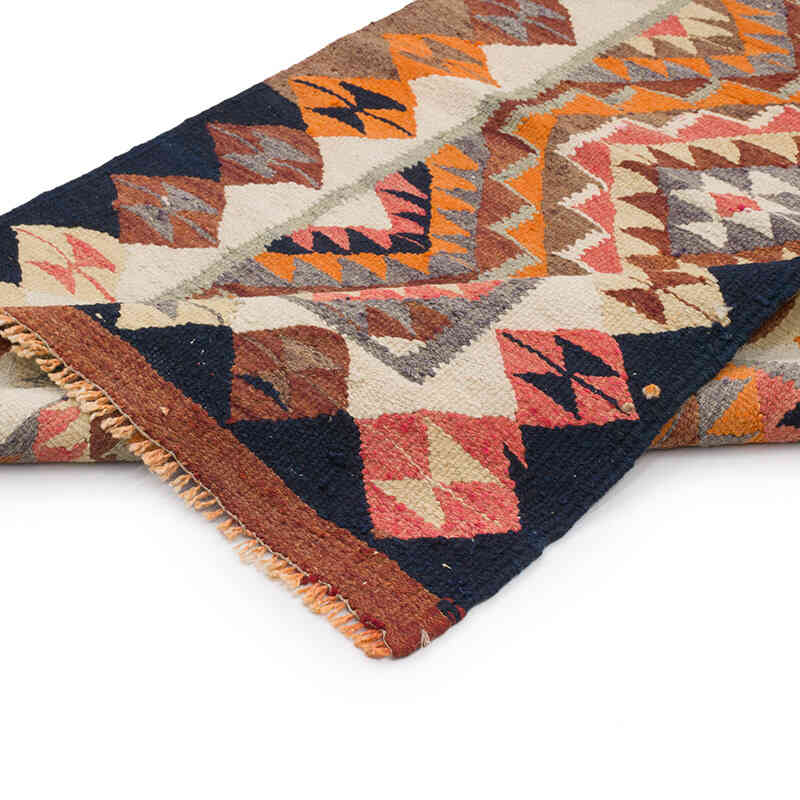 Alfombra Kilim Tribal Vintage - 95 cm x 330 cm - K0071146