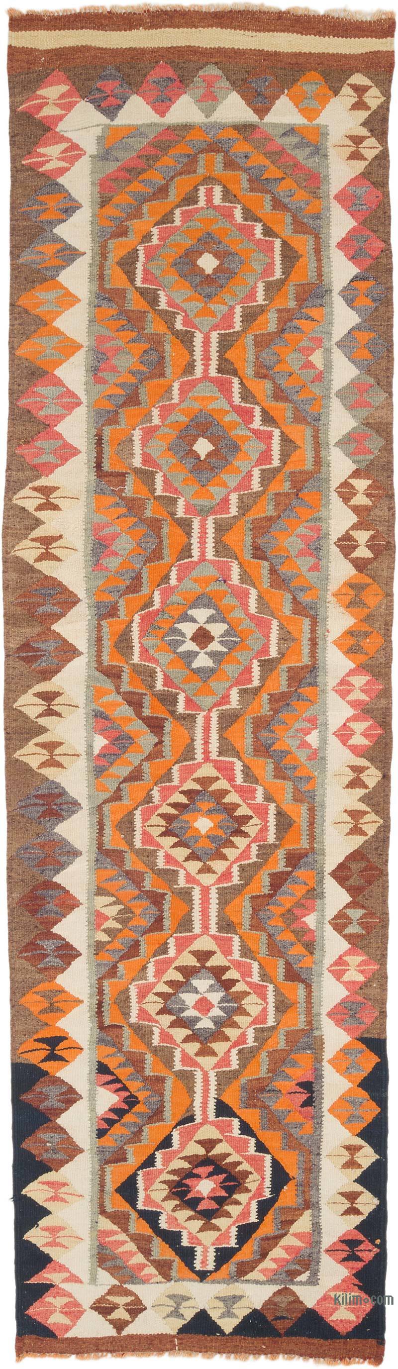 Alfombra Kilim Tribal Vintage - 95 cm x 330 cm - K0071146
