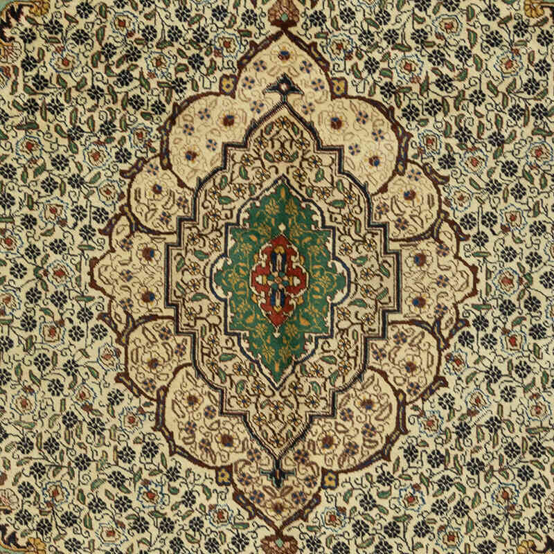 Vintage Hand-Knotted Oriental Rug - 9' 4" x 12' 9" (112" x 153") - K0071155