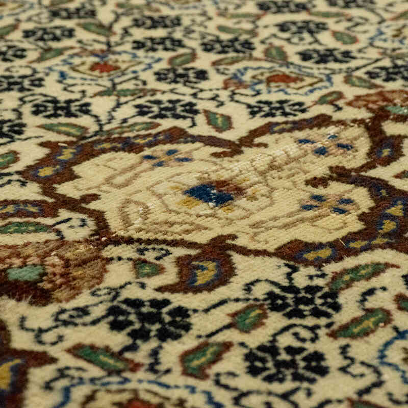 Vintage Hand-Knotted Oriental Rug - 9' 4" x 12' 9" (112" x 153") - K0071155