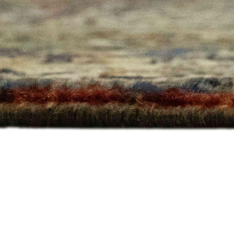 Vintage Hand-Knotted Oriental Rug - 9' 4" x 12' 9" (112" x 153") - K0071155