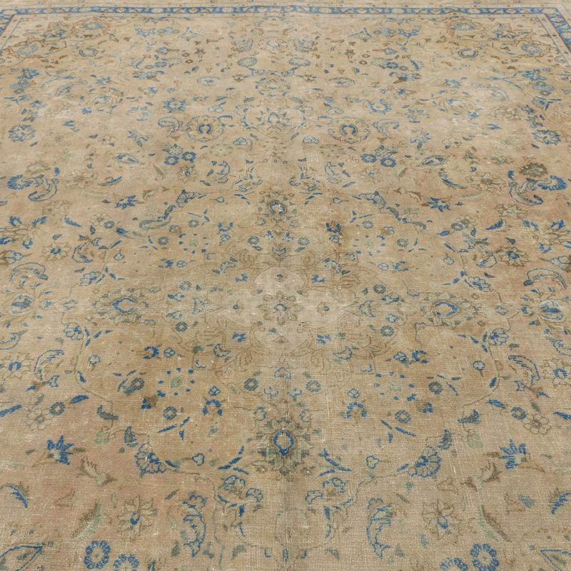 Alfombra Oriental Vintage Anudada a Mano - 293 cm x 393 cm - K0071158