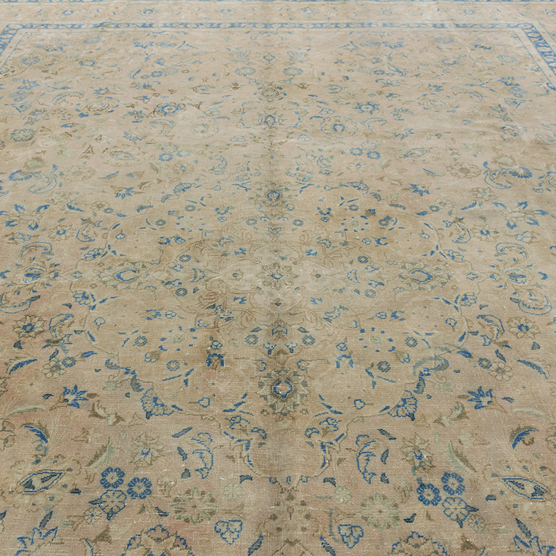 Alfombra Oriental Vintage Anudada a Mano - 293 cm x 393 cm - K0071158