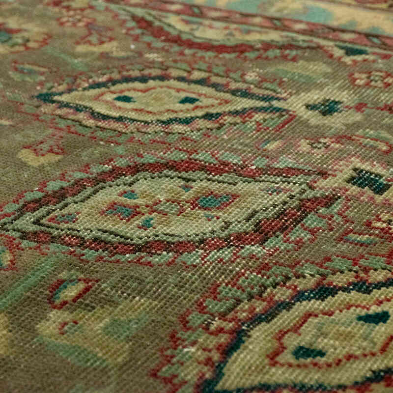 El Dokuma Vintage Halı - 295 cm x 393 cm - K0071159