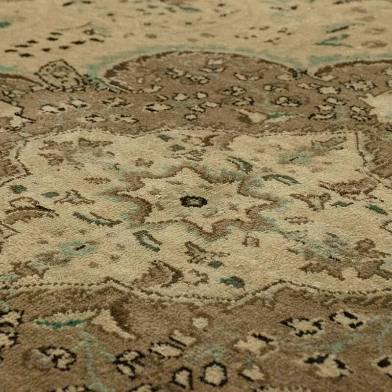Alfombra Oriental Vintage Anudada a Mano - 302 cm x 355 cm - K0071161