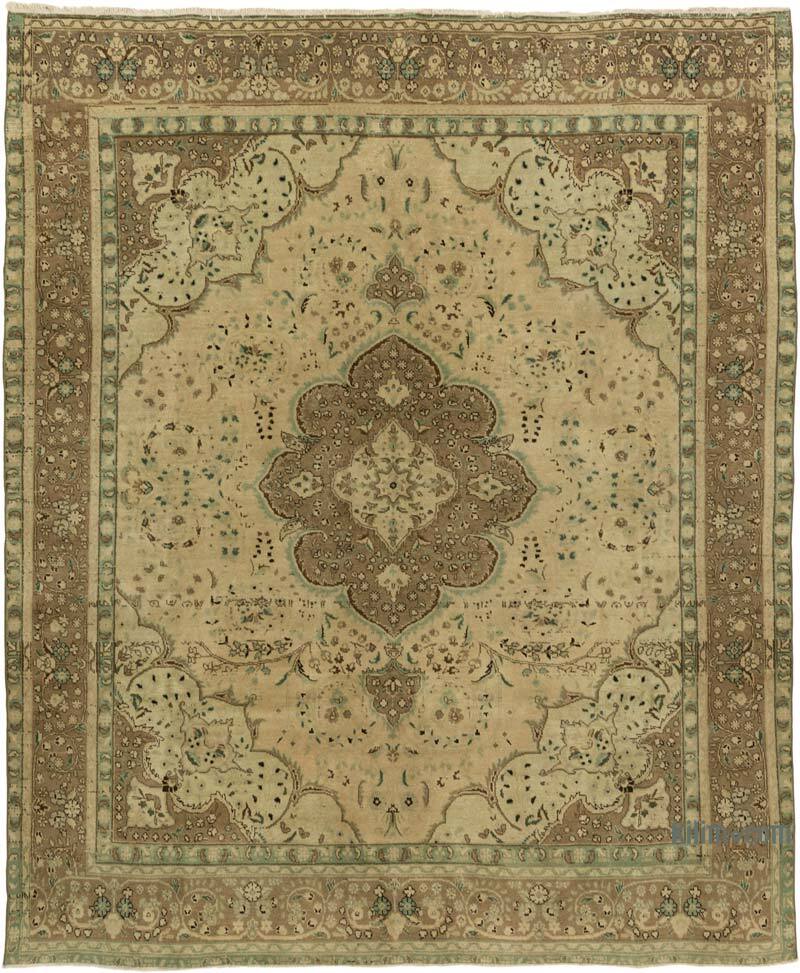 Alfombra Oriental Vintage Anudada a Mano - 302 cm x 355 cm - K0071161
