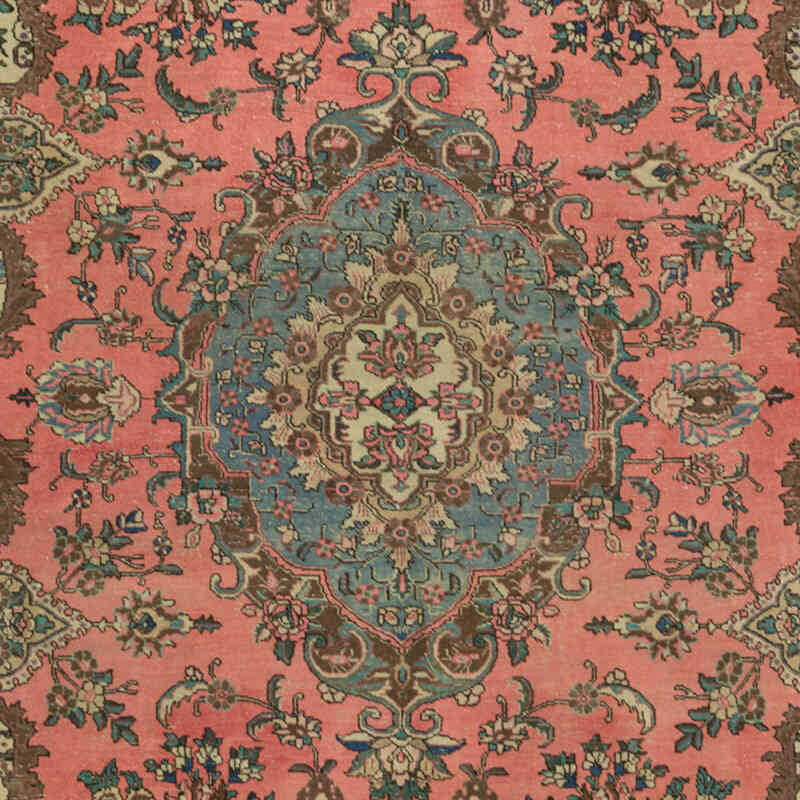 Alfombra Oriental Vintage Anudada a Mano - 301 cm x 385 cm - K0071162
