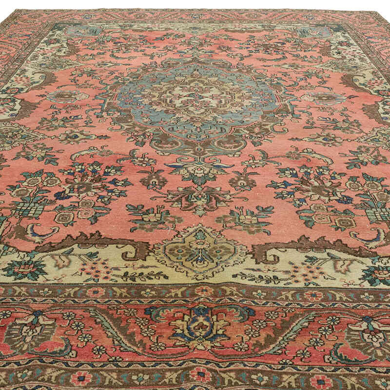 Alfombra Oriental Vintage Anudada a Mano - 301 cm x 385 cm - K0071162
