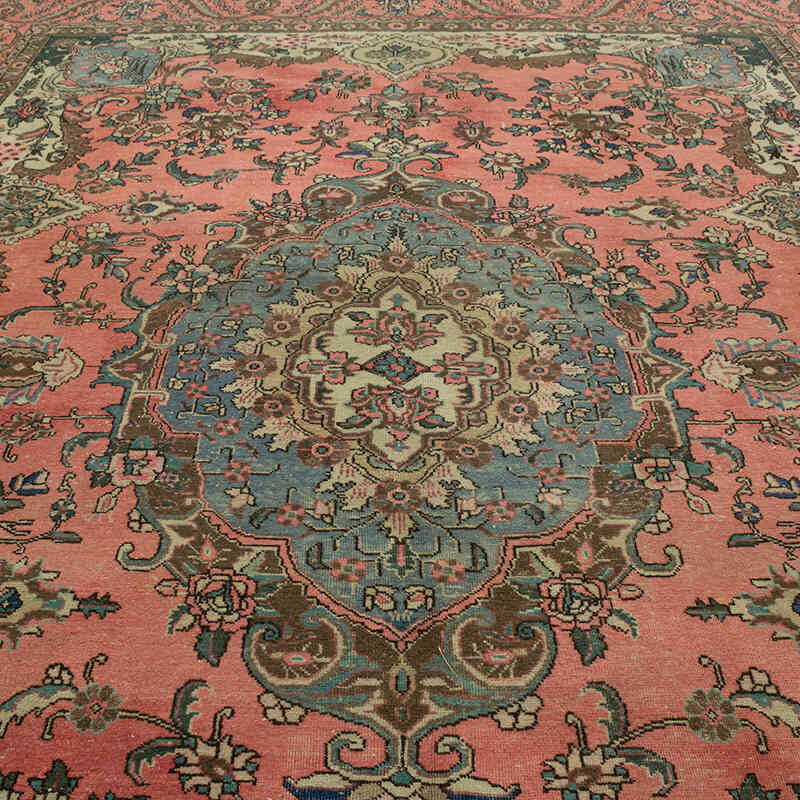 Alfombra Oriental Vintage Anudada a Mano - 301 cm x 385 cm - K0071162