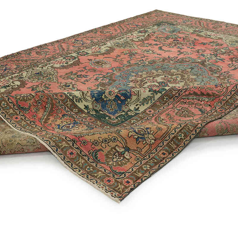 Alfombra Oriental Vintage Anudada a Mano - 301 cm x 385 cm - K0071162