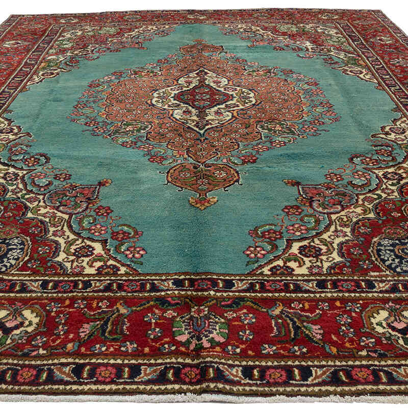 Alfombra Oriental Vintage Anudada a Mano - 300 cm x 395 cm - K0071166