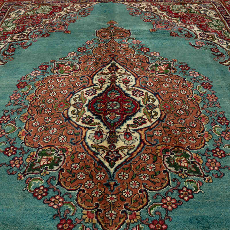 K0071166 Vintage Hand-Knotted Oriental Rug - 9' 10