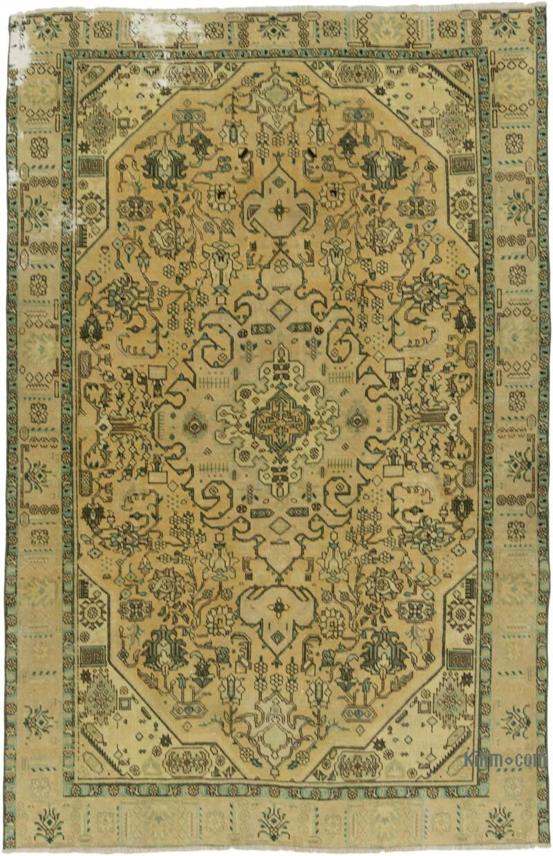 El Dokuma Vintage Halı - 192 cm x 292 cm - K0071173