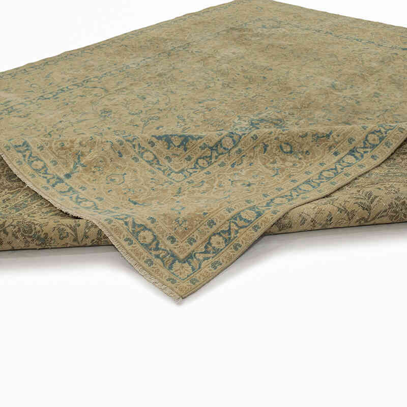 Vintage Hand-Knotted Oriental Rug - 9' 10" x 12' 4" (118" x 148") - K0071174