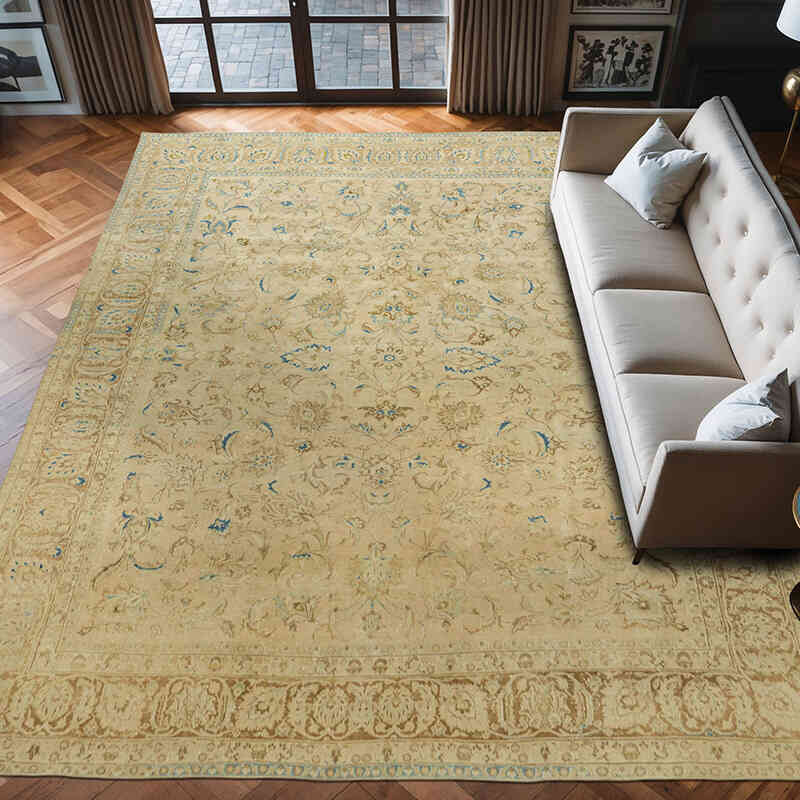 Alfombra Oriental Vintage Anudada a Mano - 290 cm x 384 cm - K0071176