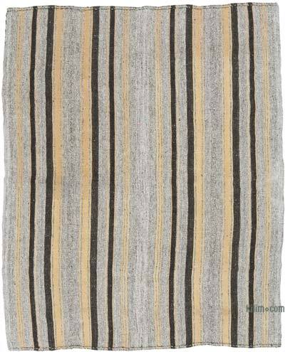 Vintage Turkish Kilim Rug - 6'  x 7' 8" (72" x 92")