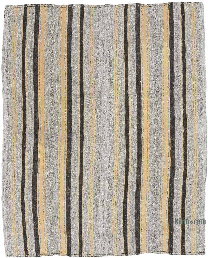 Alfombra Vintage Kilim Turca - 184 cm x 234 cm - K0071179